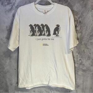 White National Geographic Graphic Tee